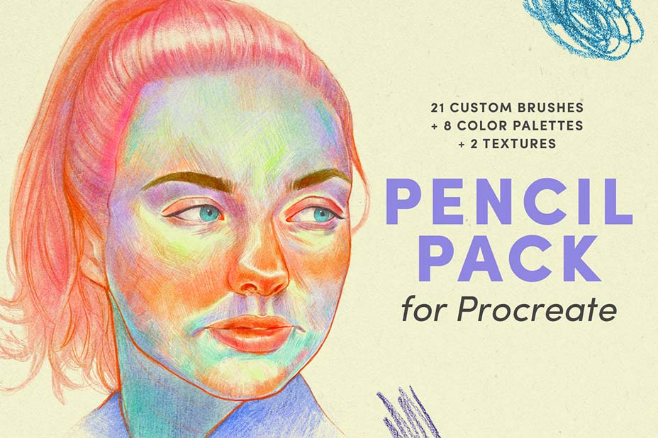 Pencil Pack for Procreate by Sadie Lew