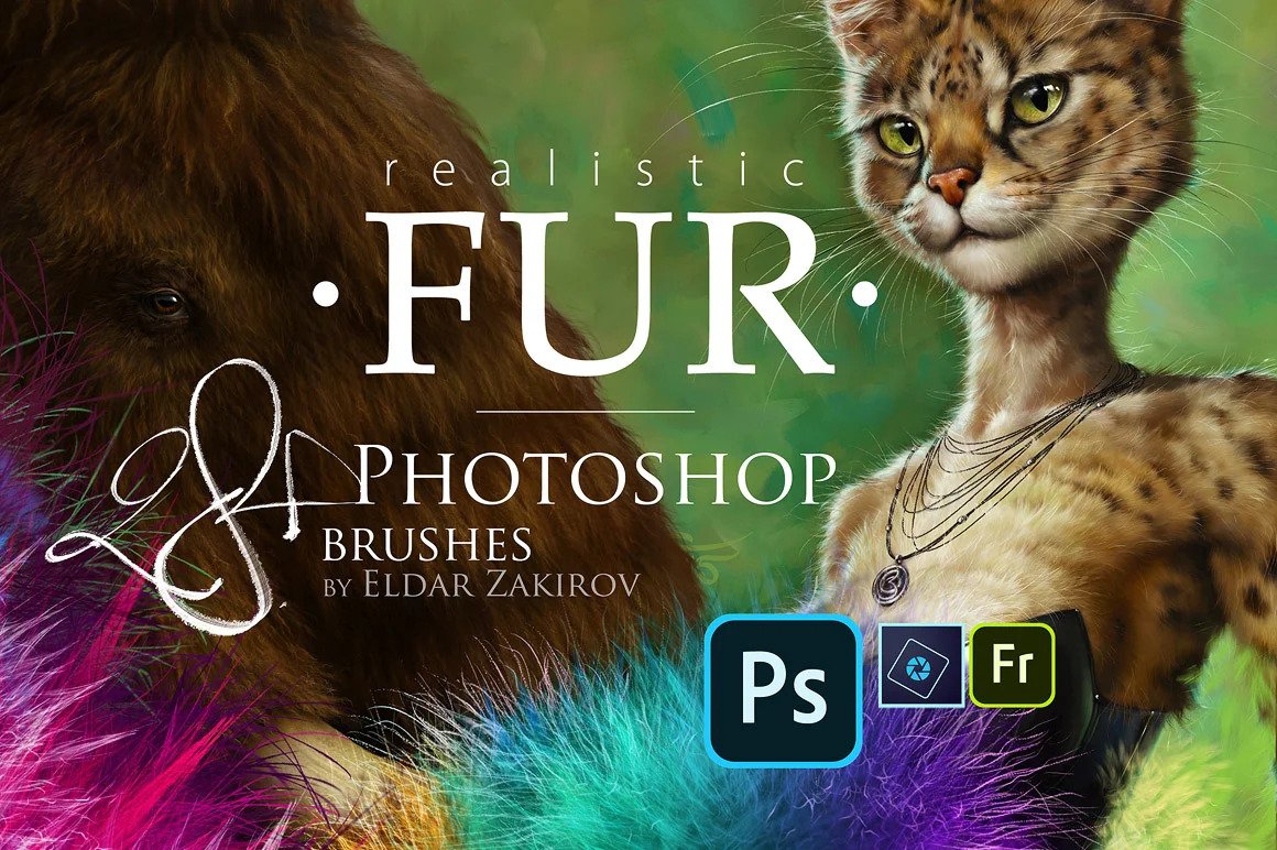 fur procreate brush free